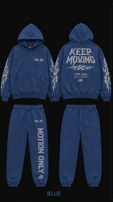YBK INC. Women’s “KEEP MOVING” Sweatsuit