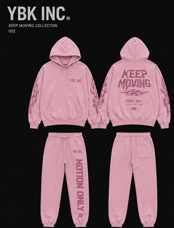 YBK INC. Women’s “KEEP MOVING” Sweatsuit