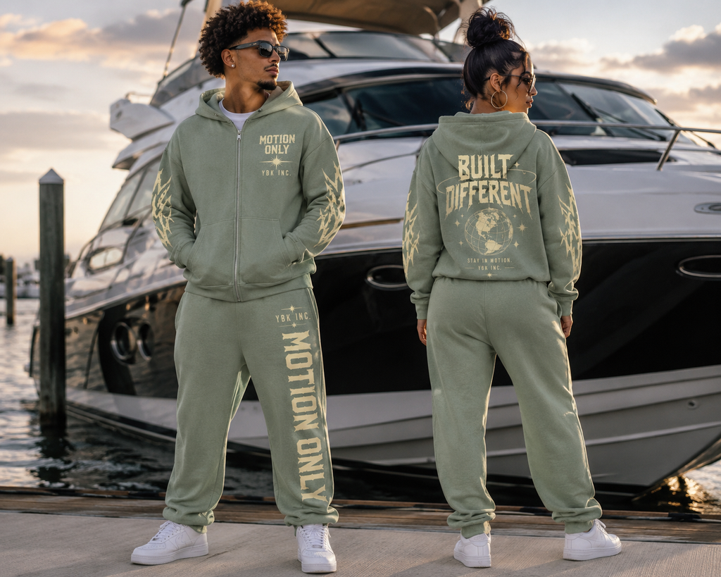 🌿 Sage Motion Vintage Edition Heavyweight Tracksuit